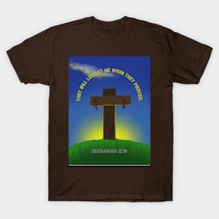 Cross by The Color Worker T-Shirt